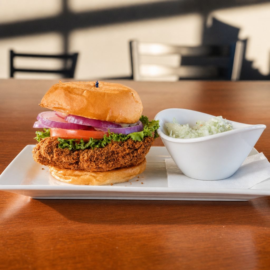 Crispy Chicken Sandwich.