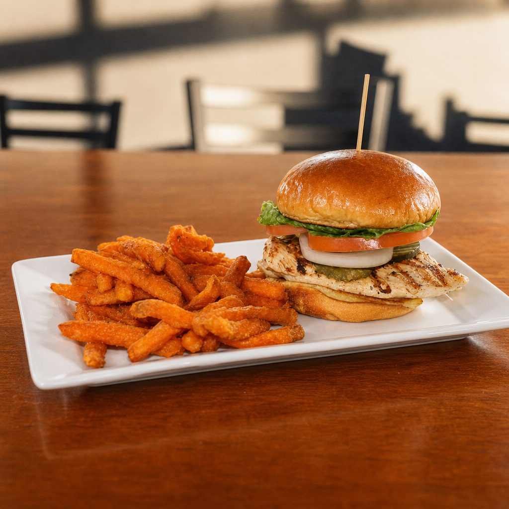 Grilled Chicken Sandwich.