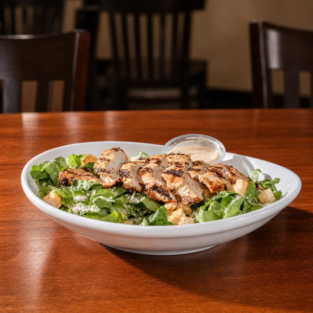 Chicken Caesar Salad.