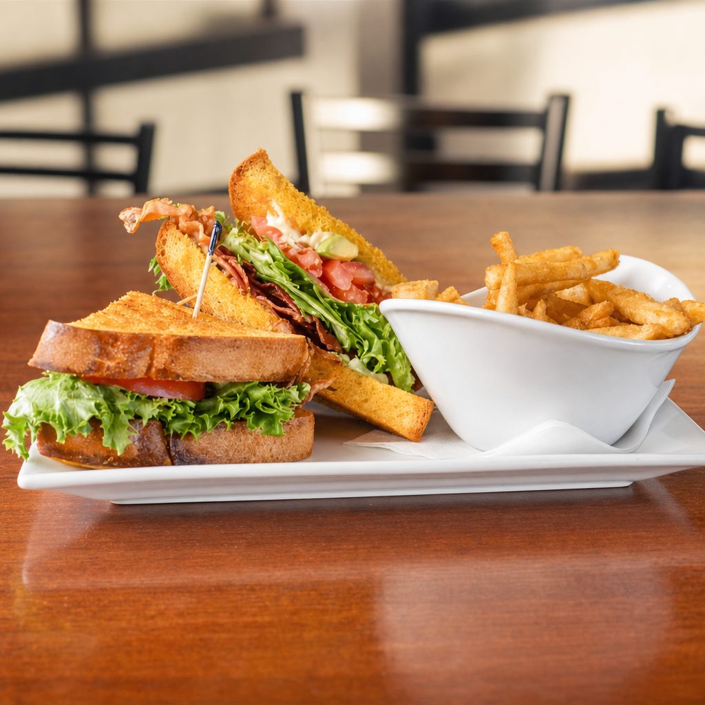 B.L.T.A. Sandwich.