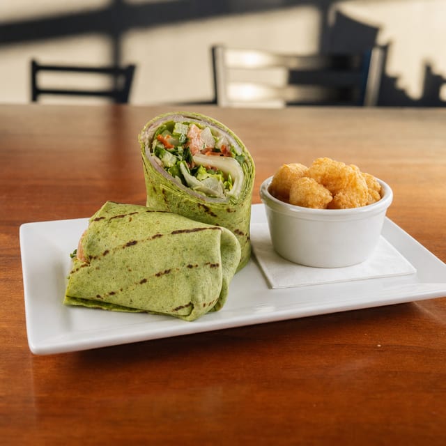 Blackened Chicken Wrap.