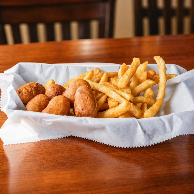 Mini Corn Dogs.