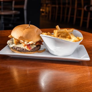 Bacon Bleu Cheeseburger